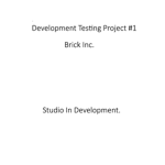 Brick Inc..