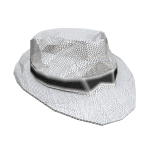 White Dragon Scale Fedora