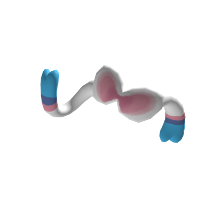 Cotton Candy Fox's Head Bow thumbnail