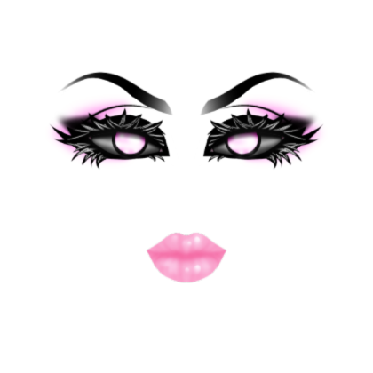 Glossy Pink Makeup Roblox decal