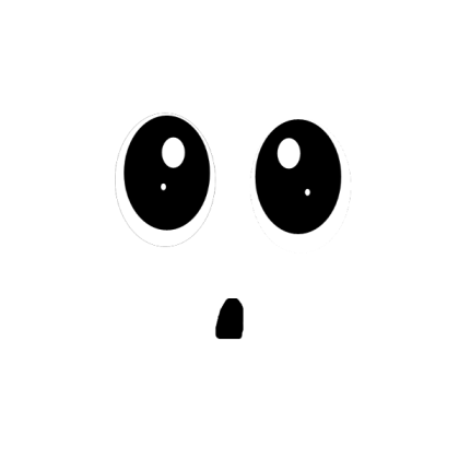 Cute surprised face Roblox decal