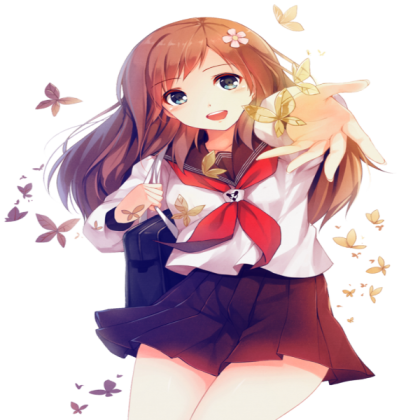 Anime girl Roblox decal