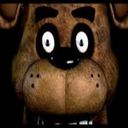 Scary freddy face Roblox decal