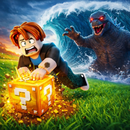 Escape Tsunami for Lucky Blocks !