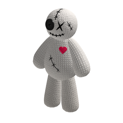 Toy White Costume Voodoo Doll Suit thumbnail