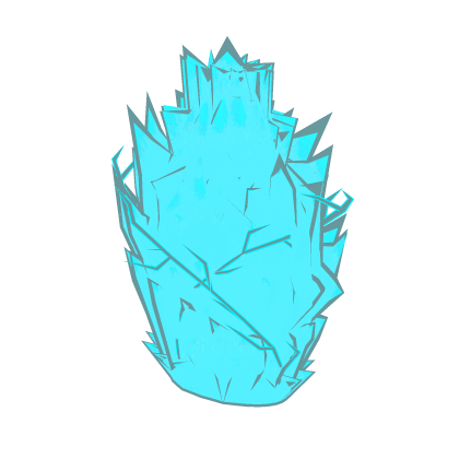 Anime Charging Power Aura - Blue thumbnail