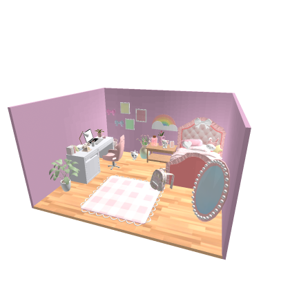 pink bedroom
