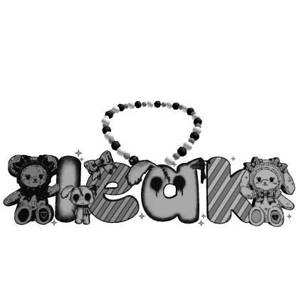 ‧˚ . leak black and white bear jumbo 3.0