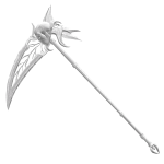 Ivory Bone-Reaper Scythe