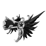 Feathered Warrior Helm of Ornate Obsidian