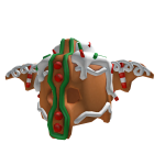 Gingerbread Bat Helm of Frosted Frights