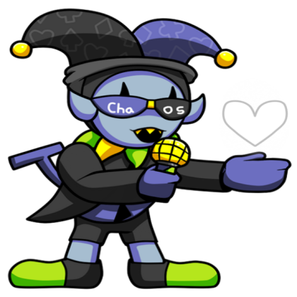 FNF Jevil (Right Heart) Roblox decal