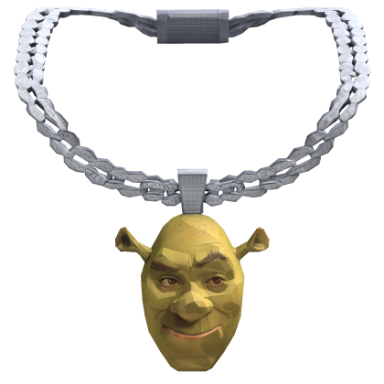 Iced Out Shrek Ogre Chain 1.0 Roblox item