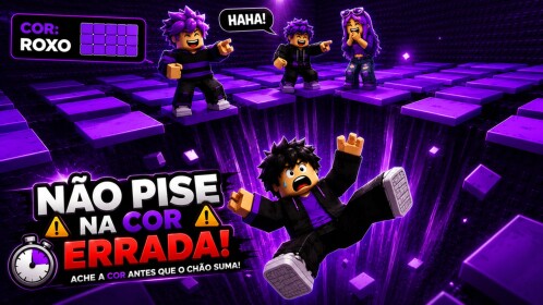 NÃO PISE NA COR ERRADA! 🔥
