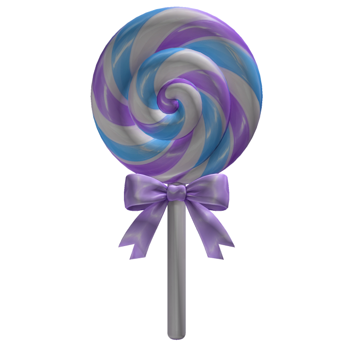 Swirl Lollipop with Satin Bow  