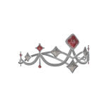 Twilight Red Diamond Tiara