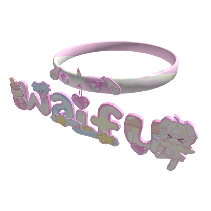 ♡ˎˊ˗ waifu puppy collar
