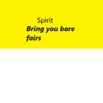 Spirit Airline.