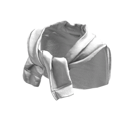White Tied Sweater On Shoulder thumbnail