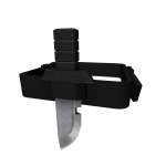 Strapped Shoulder Knife (1.0) (Left)