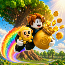 Brainrots in a Tree 🌳 FLY 🌈 catch all 400+ 🧠 icon