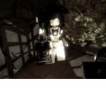 Gothic garden/cottage core
