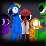Rainbow friend family