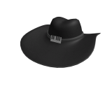 Black Piano Cowboy Hat
