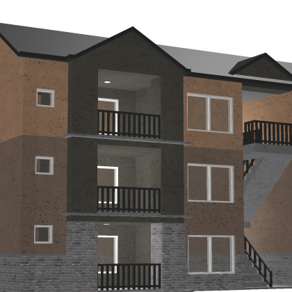 💫 Modern Apartment Building House Roleplay RP