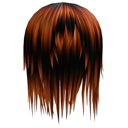 scene orange wispy Spikey vampire vkei hair  Roblox item