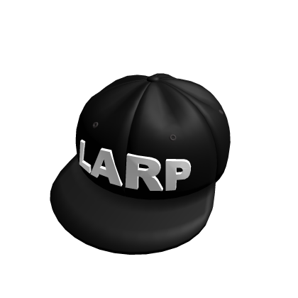 Larp Cap Black Roblox item