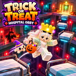 Trick or Treat Hospital Obby 🎃 مستشفى الهالوين