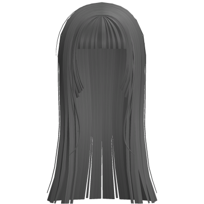 ♡: pretty doll straight long hime in grey Roblox item