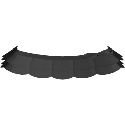 ♡: Cutesy Black Ruffled Skirt W Ribbon 