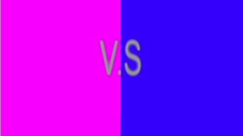 🅿ink vs 🅱lue 