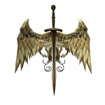 Golden Angel Sword
