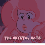The crystal cats!