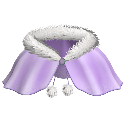 Winter Fur Warm Christmas Shoulder Cape Cute Roblox item