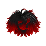 Red Tipped Hair