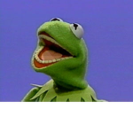 Praise Kermit the frog