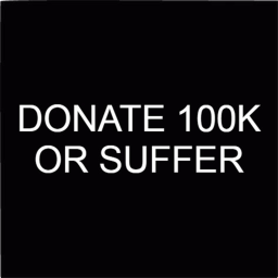 Donate 100k please