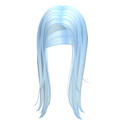 -',ৎ Flowy Fashion Hair in Soft Blue