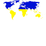 Group of Ukrainians from the world