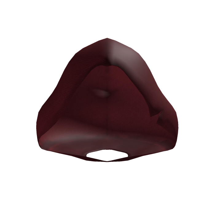 Dark Red Plague Hood