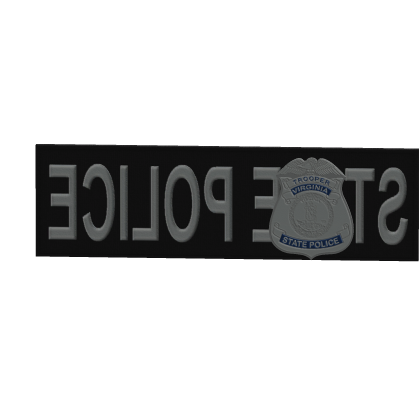 [PBR] Virginia State Police Safelife Patches Roblox item
