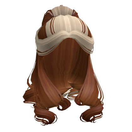 Short Curly Udpo in Ginger Blonde Roblox item