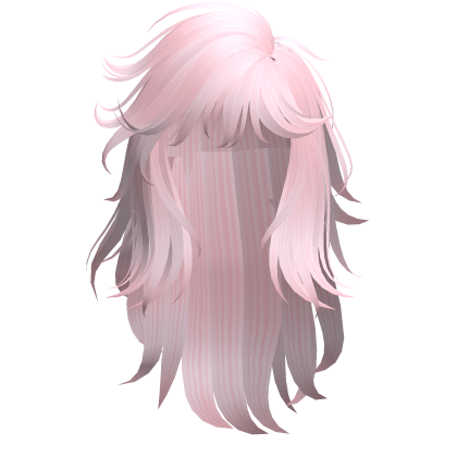 Pink Emo Long Spikey Vamp Hair Roblox item