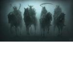 the four horse men of the apocalypse and followers