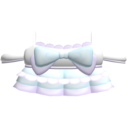 🫧 sweet bubbly moe doll top blue n purple Roblox item
