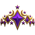 Amethyst Stardust Crown
